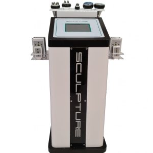 دستگاه لاغری اسکالپچر ایستاده 6 هندپیس به همراه پد لیپولیز 80 کیلوهرتز