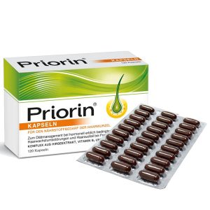 مکمل ضد ریزش و تقویت مو پریورین 120 عددی| Priorin Hair Growth Formula 120 Capsule